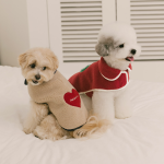 펫츠랜드 하트몽판초 2color S-2XL