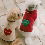 펫츠랜드 하트몽판초 2color S-2XL