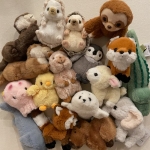 SUNLEMON) FLUFFIES-플러피애니멀 인형