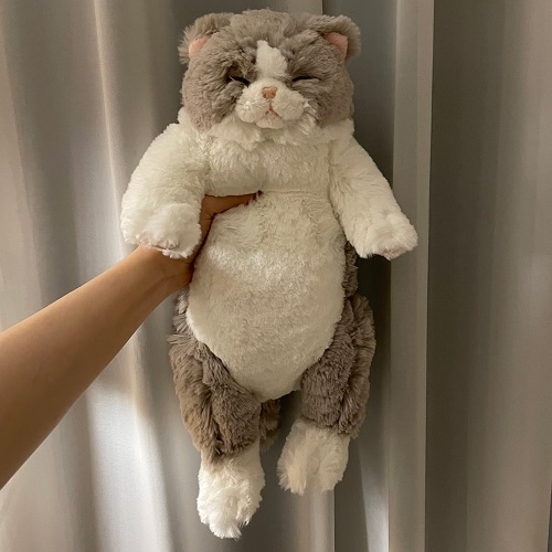 SUNLEMON) 무릎인형★잠자는 쓰야쓰야 고양이 2종