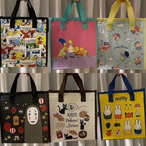 캐릭터모음) 캐릭터 보온보냉백 모음(LUNCH TOTE)
