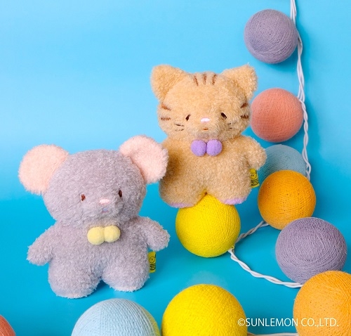SUNLEMON) 폭신폭신 탓똔 고양이(차토라),생쥐,까마귀