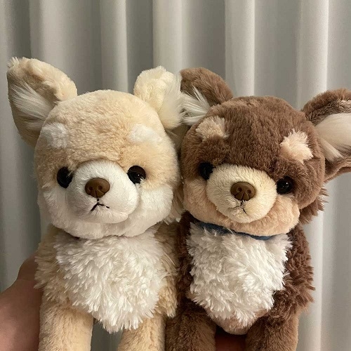 SUNLEMON) 무릎인형 치와와 강아지 인형