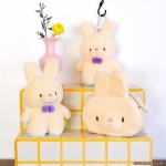 SUNLEMON) 폭신폭신탓똔 패스파우치&릴 키홀더/다용도 파우치 코스메 가방고리