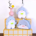 SUNLEMON) 폭신폭신탓똔 패스파우치&릴 키홀더/다용도 파우치 코스메 가방고리