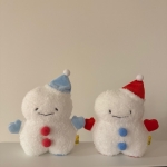 SUNLEMON) 크리스마스 눈사람 트리 인형 산타 탓똔