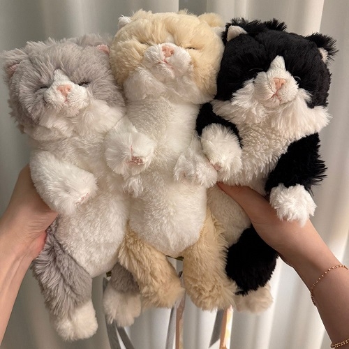 SUNLEMON) 무릎인형 미니 사이즈 잠자는 쓰야쓰야 고양이 인형 애착 뚱냥이 SUNLEMON) 무릎인형 미니 사이즈 잠자는 쓰야쓰야 고양이 인형 애착 뚱냥이