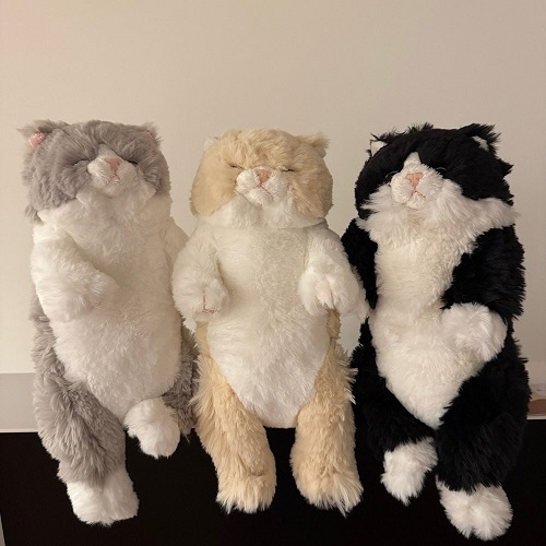 SUNLEMON) 무릎인형 미니 사이즈 잠자는 쓰야쓰야 고양이 인형 애착 뚱냥이 SUNLEMON) 무릎인형 미니 사이즈 잠자는 쓰야쓰야 고양이 인형 애착 뚱냥이