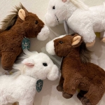 SUNLEMON) 플러피애니멀 말 인형 애착 동물 말띠 인형