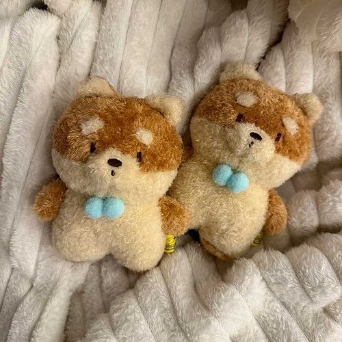 SUNLEMON) 폭신폭신 탓똔 시바견 인형 애착 동물