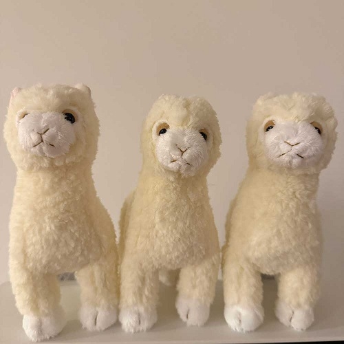 SUNLEMON) 플러피애니멀 알파카 애착 동물 인형