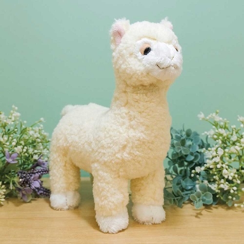 SUNLEMON) 플러피애니멀 알파카 애착 동물 인형
