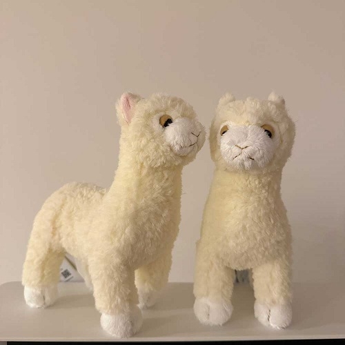 SUNLEMON) 플러피애니멀 알파카 애착 동물 인형
