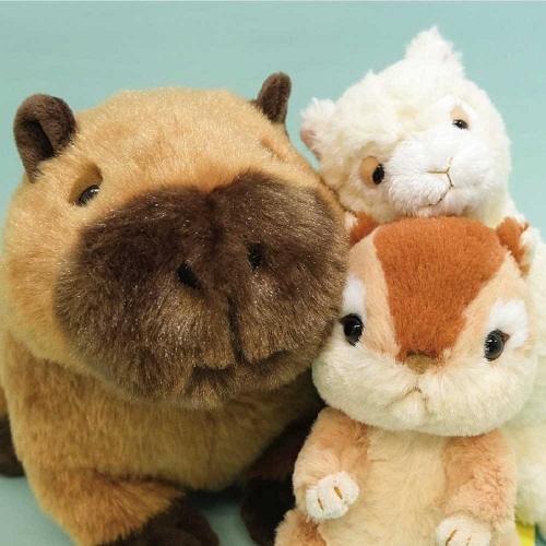 SUNLEMON) 플러피애니멀 알파카 애착 동물 인형