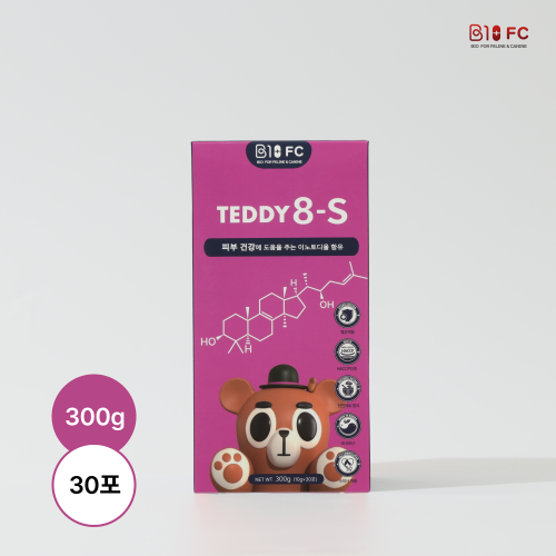 [수의사개발] TEDDY8-S 반려동물 영양제 피부 건강 및 염증완화 도움