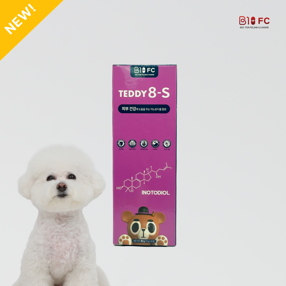 [NEW] TEDDY8-S 8개입ㅣ반려동물 피부 건강 영양제