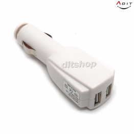 AA0305 - USB 2구형 시거짹 (LED램프)/1EA
