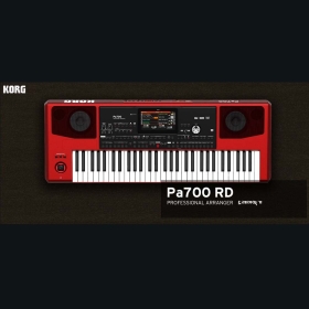 KORG 코르그 Pa700RD 한정판 한국형리듬 캬바레 음색 전자키보드
