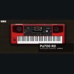 KORG 코르그 Pa700RD 한정판 한국형리듬 캬바레 음색 전자키보드