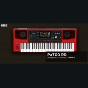 KORG 코르그 Pa700RD 한정판 한국형리듬 캬바레 음색 전자키보드