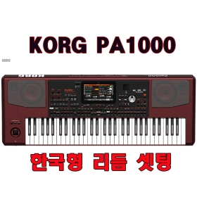 KORG pa1000 (pa-1000/스텐드,가방 써비스/한국형리듬,음색입력/도레미악기/낙원상가/KORG PA1000)