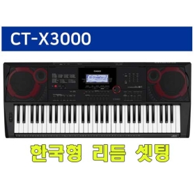 CT-X3000/2열 스텐드,가방 포함/한국형리듬,음색/카시오키보드/도레미악기/전자올겐/CT-X3000