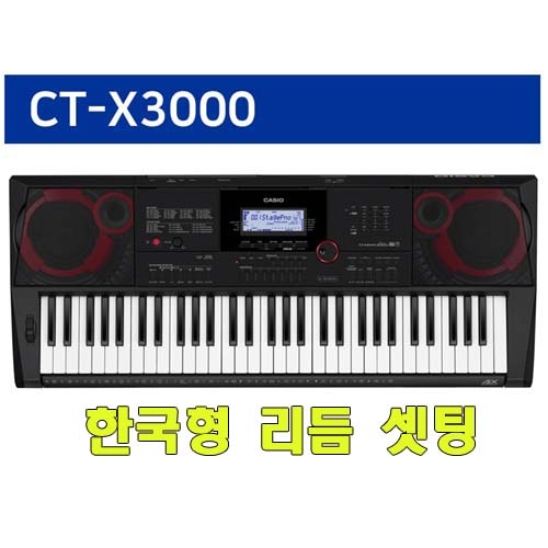 CT-X3000/2열 스텐드,가방 포함/한국형리듬,음색/카시오키보드/도레미악기/전자올겐/CT-X3000
