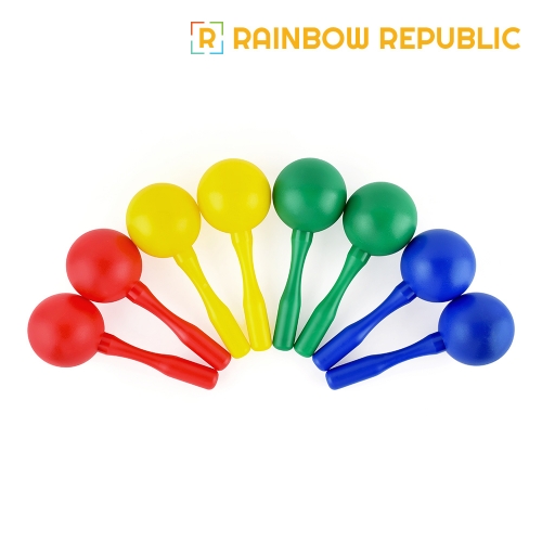 [레인보우] 빅볼 마라카스 세트 / 쉐이커 음율악기
