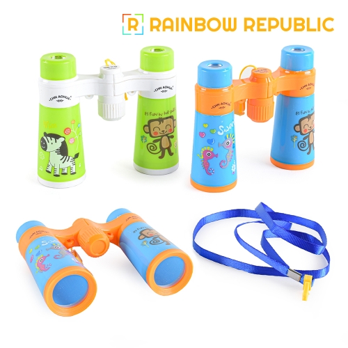 [레인보우] 탐험가 쌍안경 / 휴대용 확대경