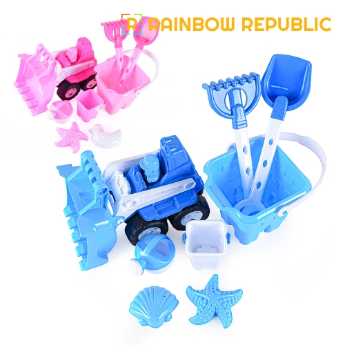 [레인보우] 불도저 모래놀이