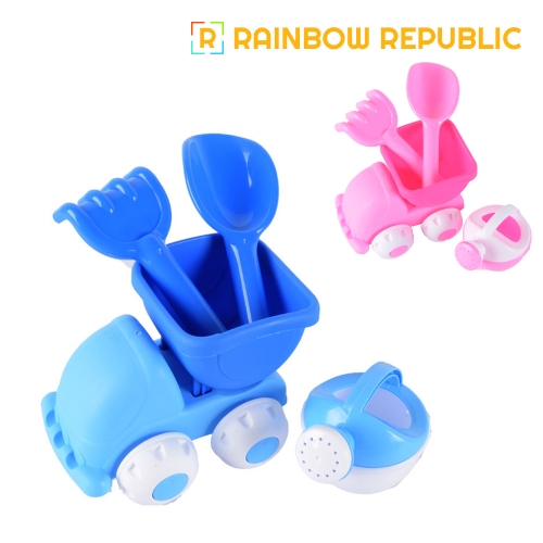 [레인보우] 미니트럭 모래놀이