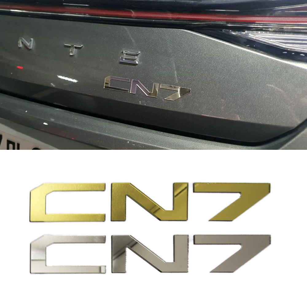 [K1241] 현대 아반떼 CN7 아크릴 레터링 엠블럼 스티커 뱃지