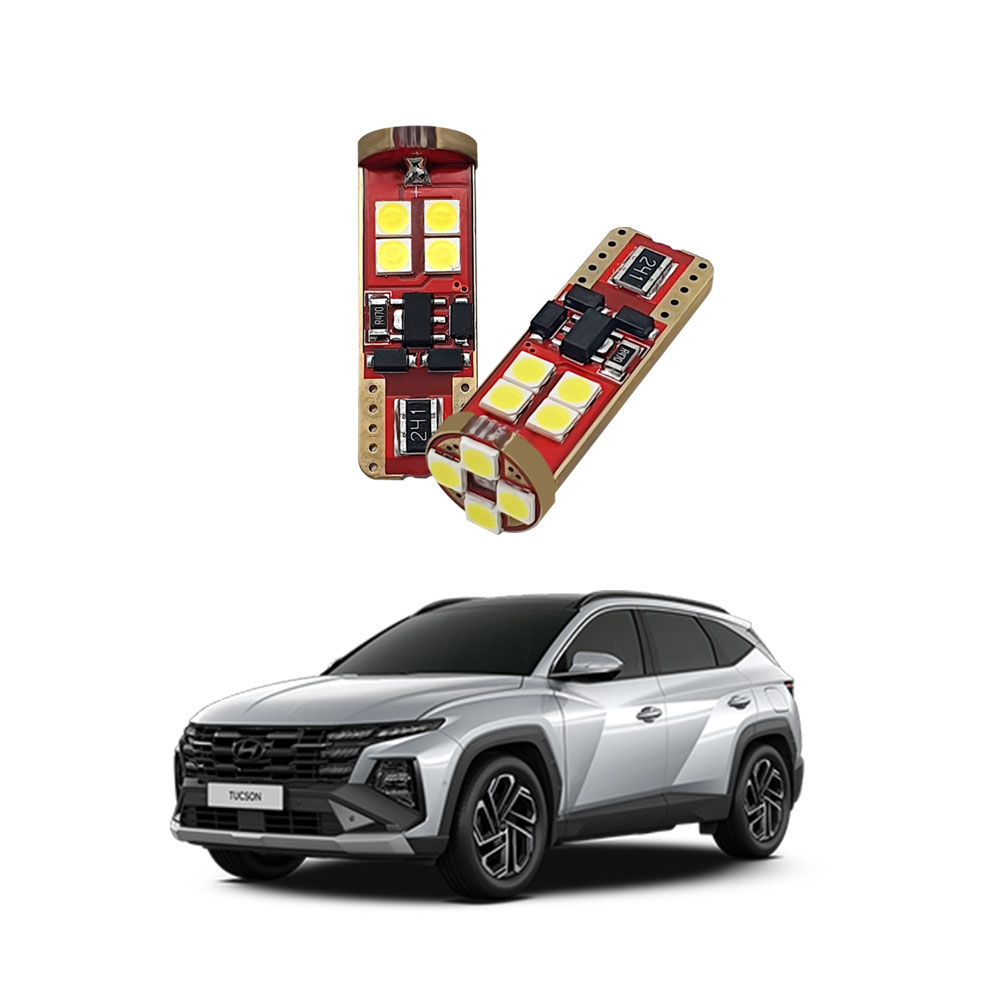 [K1776] 2024년형 더뉴투싼 NX4 LED번호판등 / 2개1세트 LG 12LED(정기검사가능)