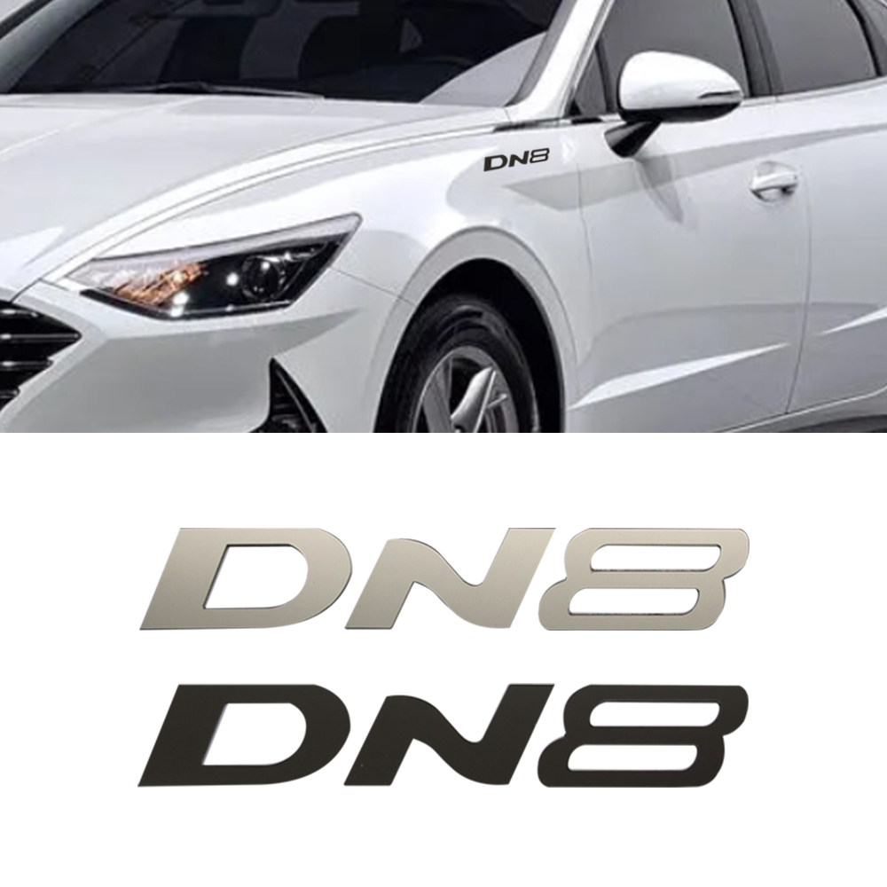 [K1911] 현대 쏘나타 DN8 아크릴 레터링 엠블럼 스티커 뱃지