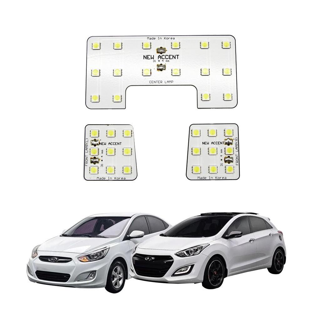 뉴엑센트 i30 PCD LED실내등 세트