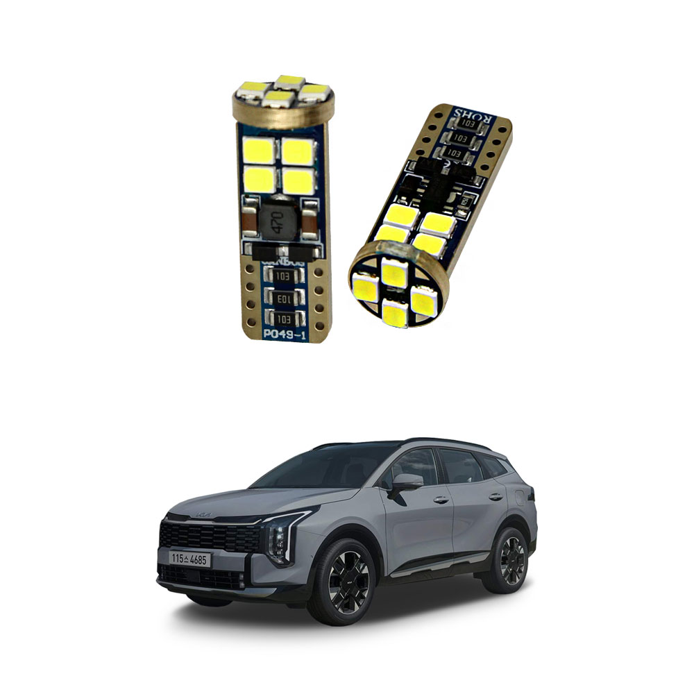 더뉴스포티지 2025년형 T10 LED번호판등 / 2개1세트 LG 12LED(정기검사가능)