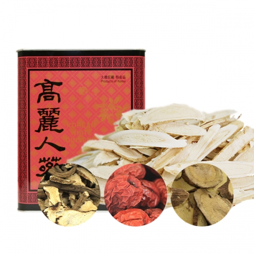 인삼황기차 재료세트 1100g 6년근인삼 황기 당귀 감초 대추