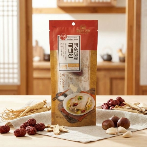 수빈 삼계탕재료 100g 닭백숙재료 한방티백 오리 복날