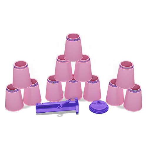 스피드스택스 스포츠스태킹 공인컵 프로2X 핑크