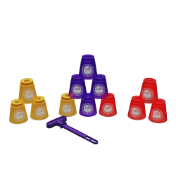 스피드스택스 2025 아시안 뉴미니컵 세트 (퀵홀더 포함)