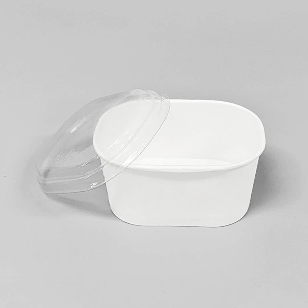 디저트 답례품 종이도시락 DRP-207W 화이트 500개