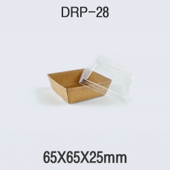샌드위치 종이 트레이 DRP-28 1000개