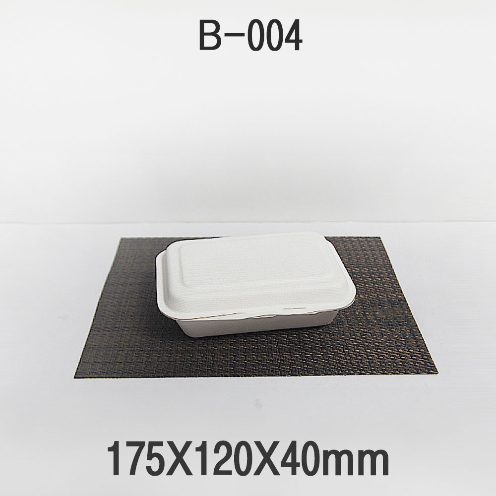 펄프도시락 B-004 화이트 1box(500개)