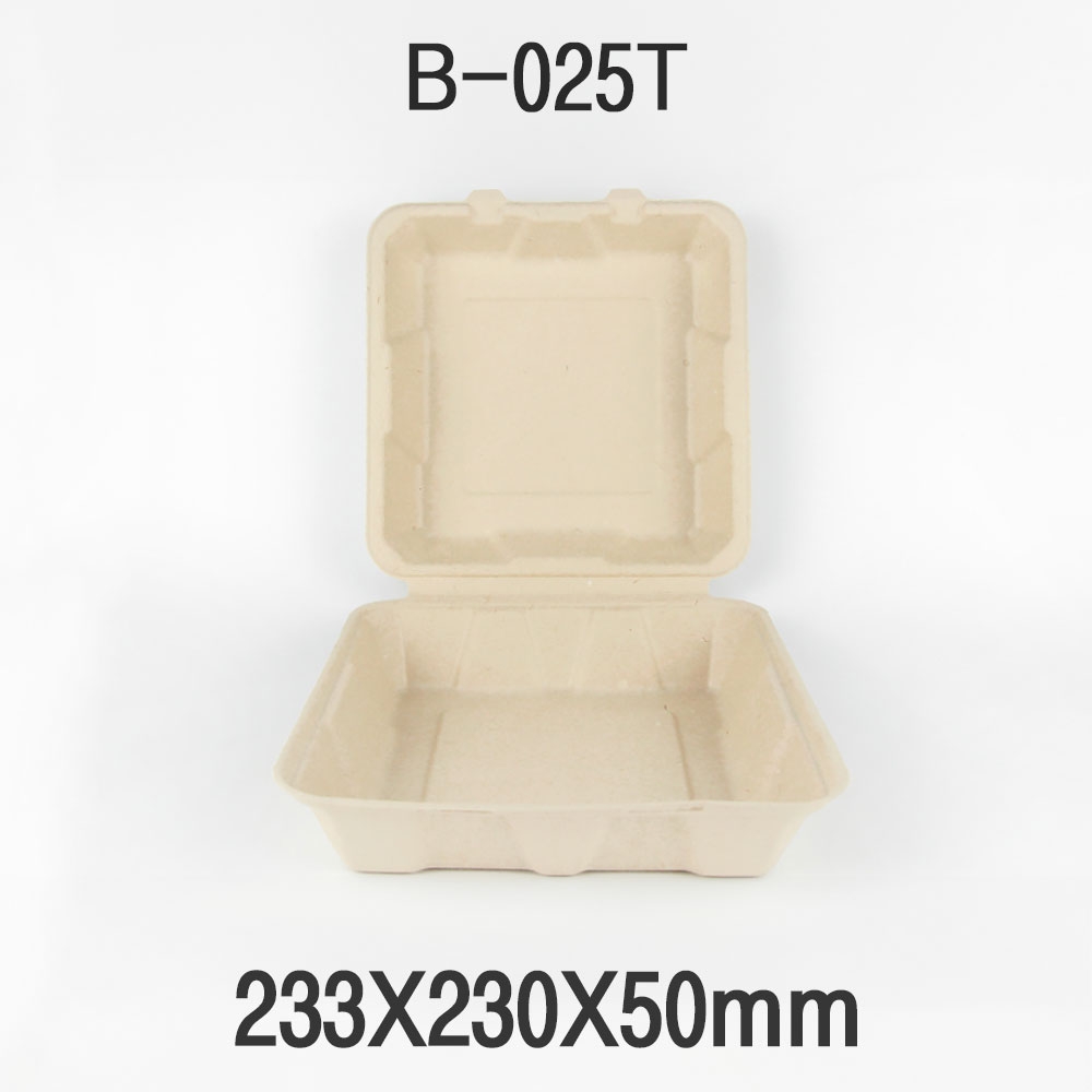 펄프도시락 B-025T 크라프트 1box(200개)