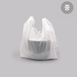 배달봉투 HDPE 유백 중 (1000매)