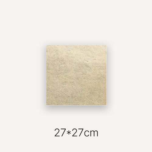 코팅 크라프트지 평판 식품용 기름종이 쟁반깔지 27x27cm (5000매)