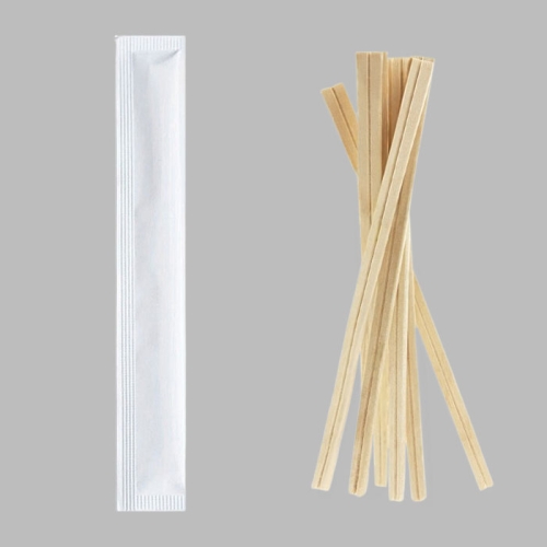 백양목 7인치 20cm 백상지 무지 2,000개 일회용 나무젓가락