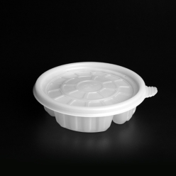 &Oslash;158 탕용기 3칸 1box(300개)