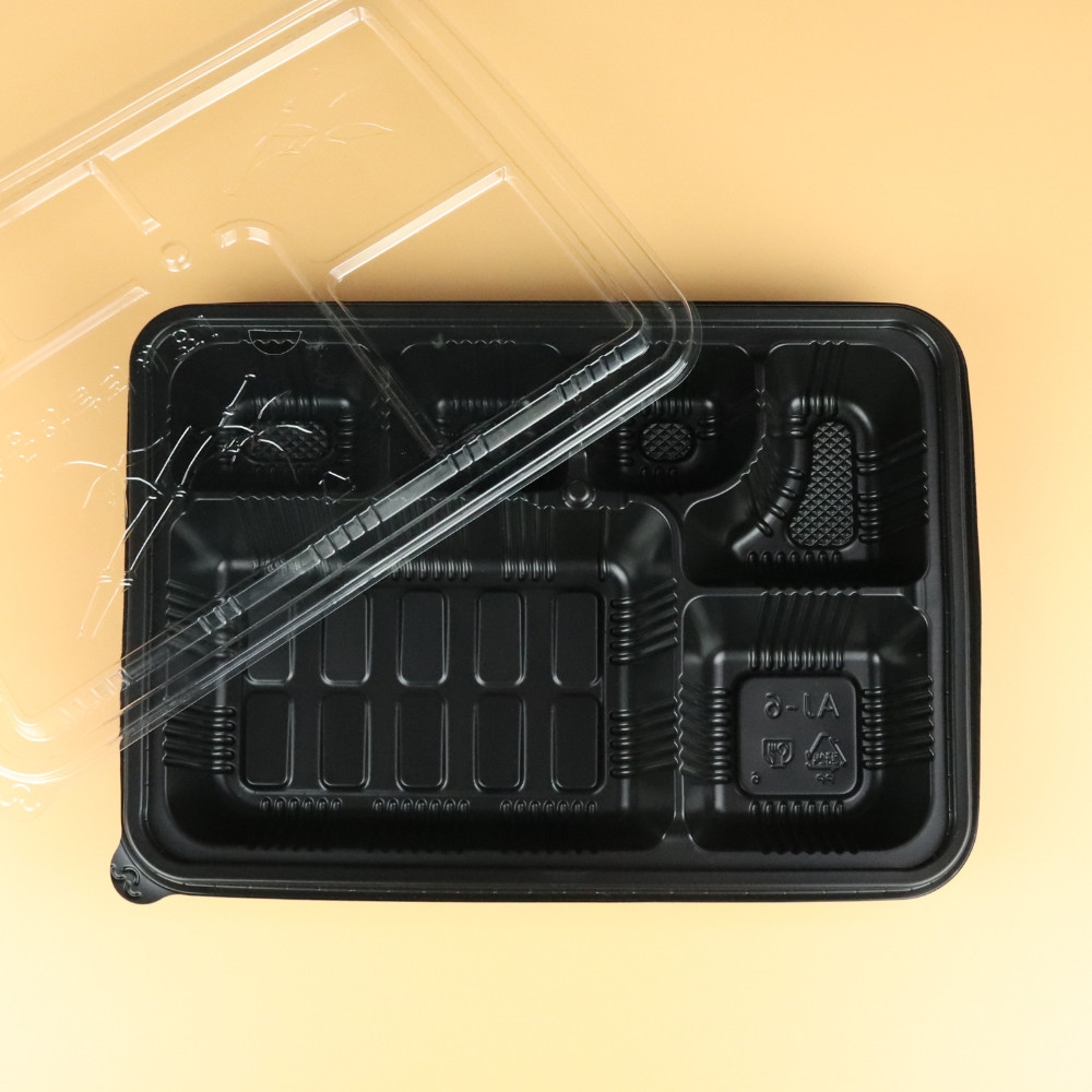 AJ도시락 6칸(셋트) 1box(200개)