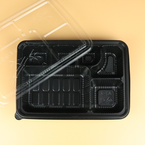 AJ도시락 6칸(셋트) 1box(200개)
